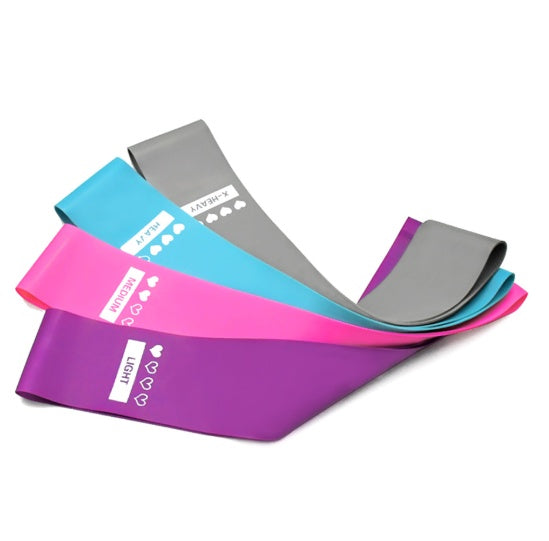 Resistance Bands Set – 4 Levels for Home & Gym Training
