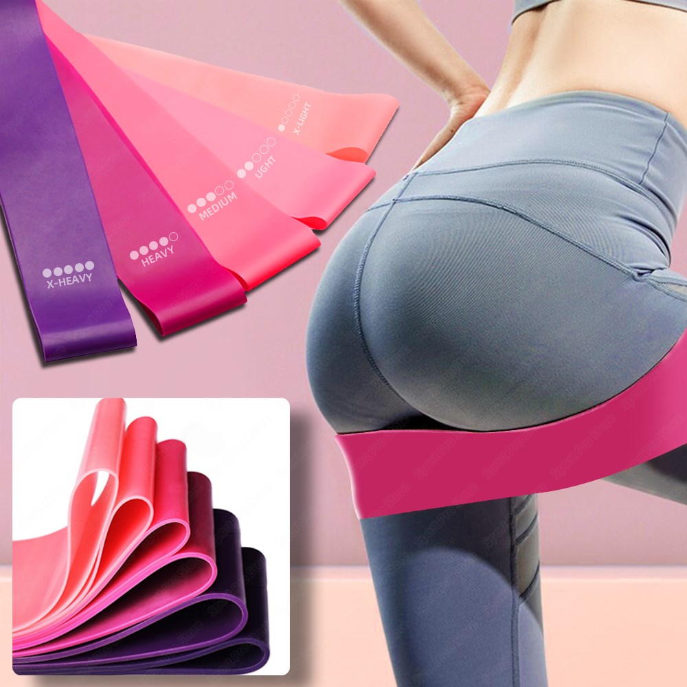 Resistance Bands Set – 4 Levels for Home & Gym Training