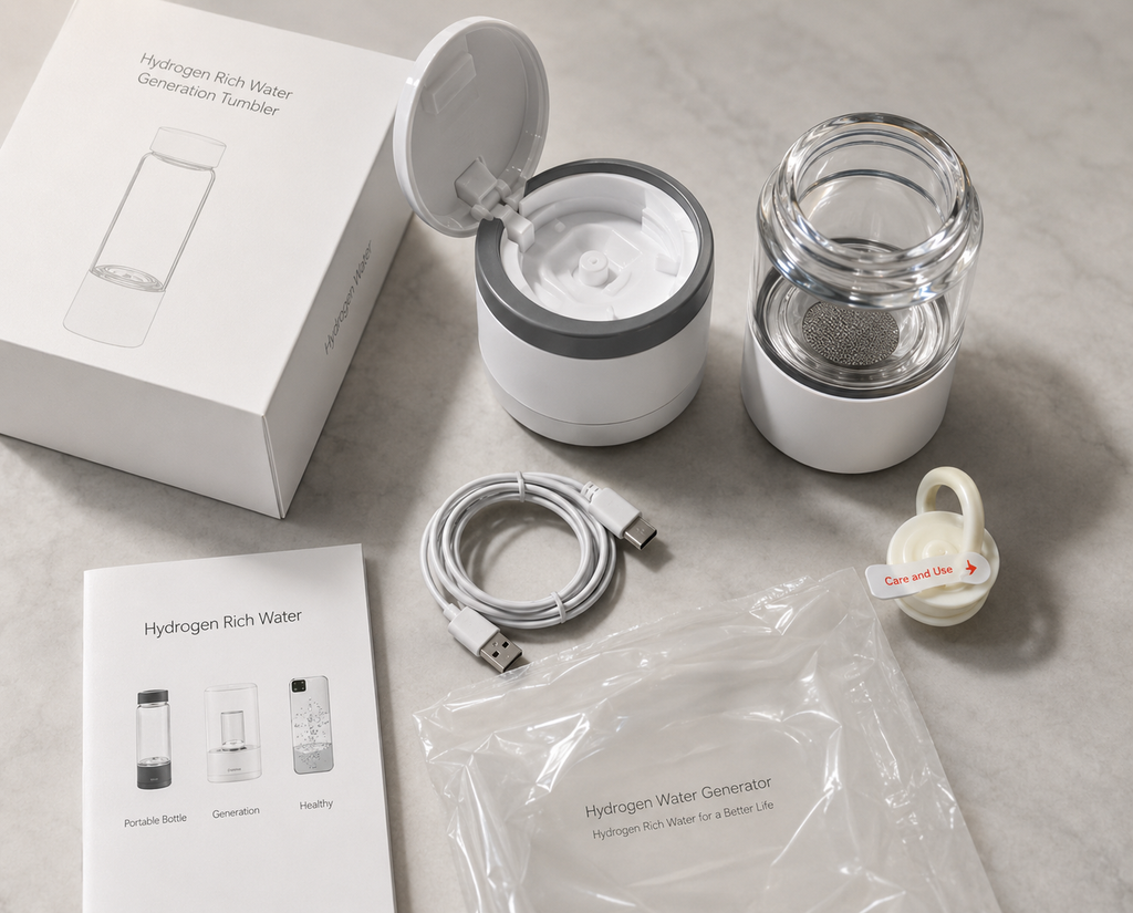 Hydrogen Water Bottle | 5000PPB | CE Certified Recovery Tech