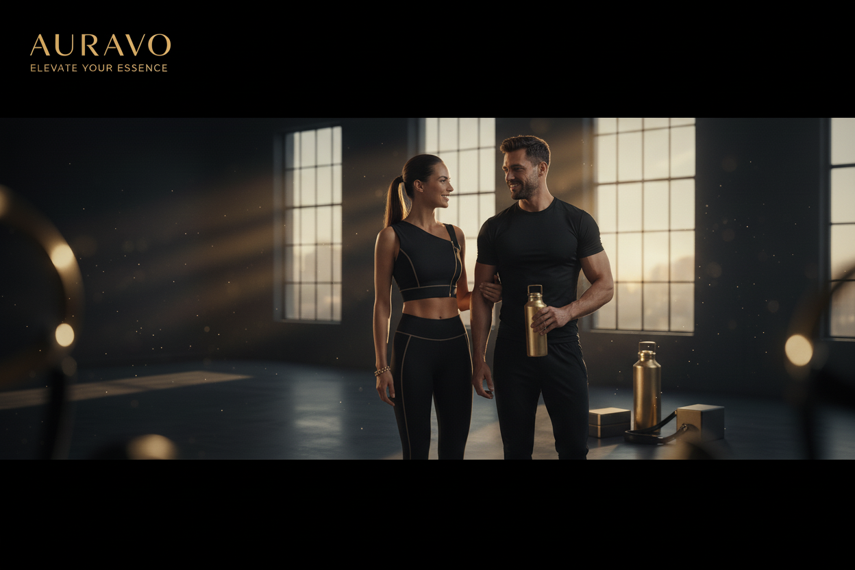 AURAVO Hero Banner - Male & Female