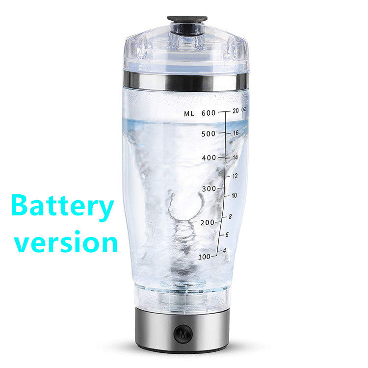 Electric Self-Mixing Protein Shaker Bottle, 450–600ml