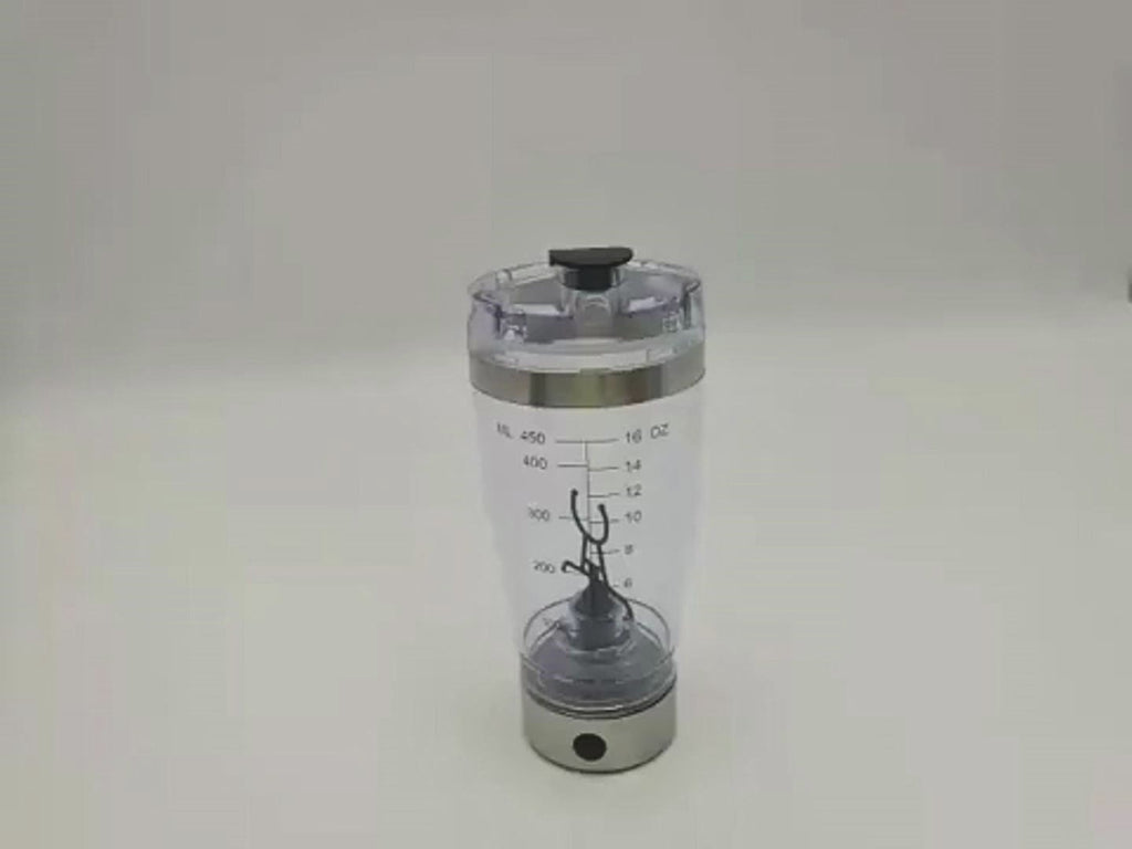 Electric Self-Mixing Protein Shaker Bottle, 450–600ml
